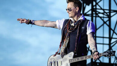 Johnny Depp's passion for music and involvement in bands