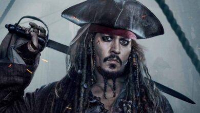 Johnny Depp's roles in the "Pirates of the Caribbean" franchise